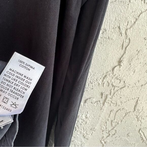 COTTON CITIZEN T Shirt Men Large Classic Crew Long Sleeve Supima Cotton - Picture 7 of 7